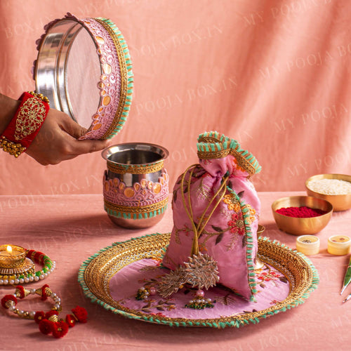 Liliane Karwa Chauth Thali Set