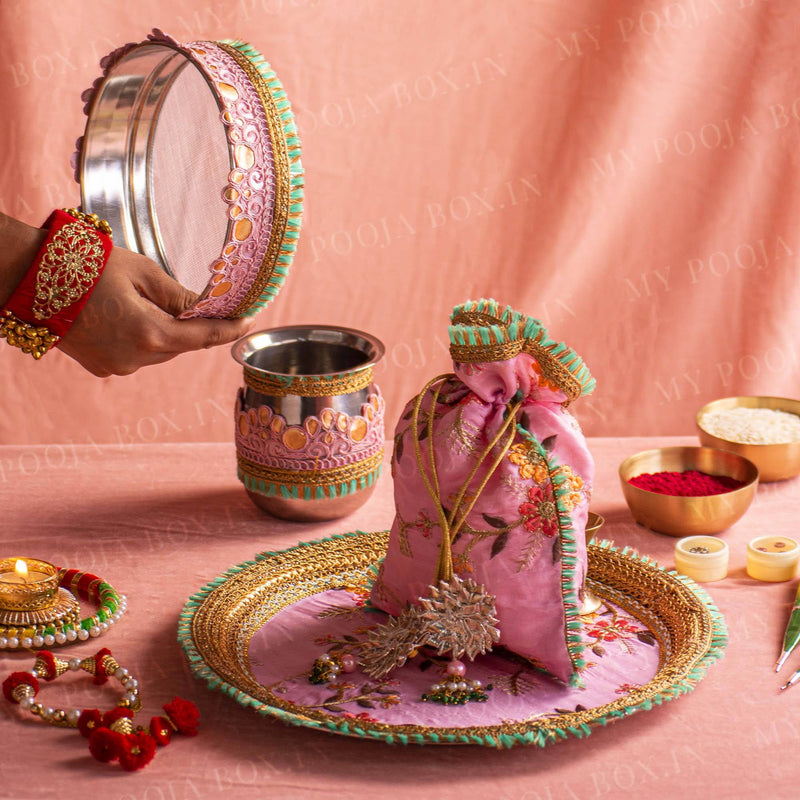 Liliane Karwa Chauth Thali Set
