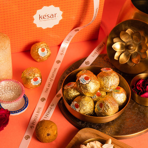 Chana Badam Ladoo Sweet Box 400gms