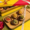 Assorted Almond Fruit Tart Sweet Box 300gms