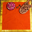 24x24 INCH Designer Velvet Pooja Aasan