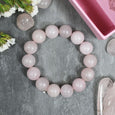 Rose Quartz 'Love' Band/Bracelet
