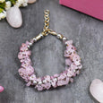 Rose Quartz Crystal Healing Bracelet For Self Esteem & Self Love