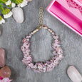 Rose Quartz Crystal Healing Bracelet For Self Esteem & Self Love