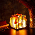 Square Iron Basket Himalayan Salt Lamp