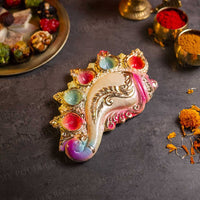 9" Eco Friendly Shankh Panch Jyot Diya