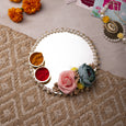 Rosy Blush Roli Akshat Platter