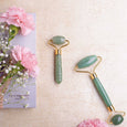 Green Aventurine Mini Facial Massage Beauty Roller