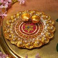 Gota Patti Puja Thali