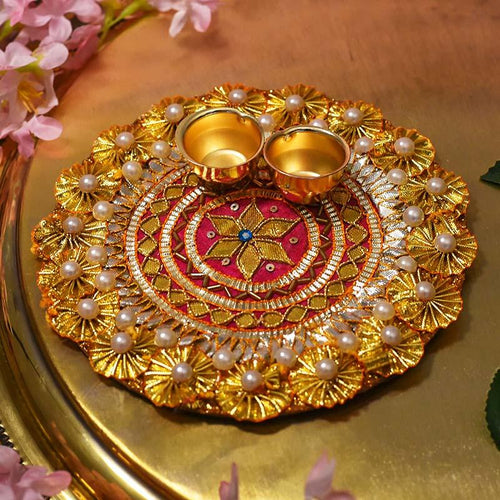 Gota Patti Puja Thali