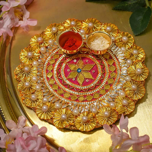 Gota Patti Puja Thali