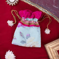 Exquisite Petite Floral Potli