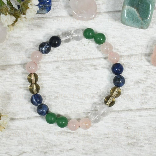 Anger Management Crystal Healing Bracelet Reiki
