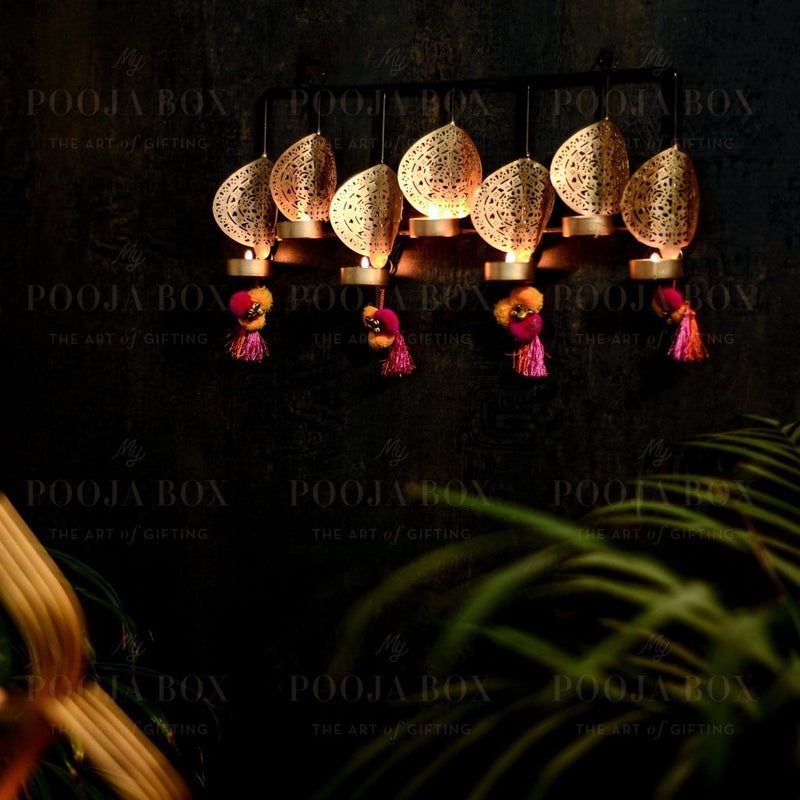 Artisanal Wall Decor T-light Holder
