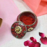 Beautiful Small Sindoor Box