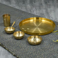 Bhog Tulsi Kansa Set Pooja Items