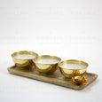 Exquisite Brass Scented Candle Platter Holder