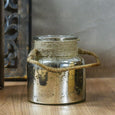 Fairy Dust Glass Jar Candle Holder