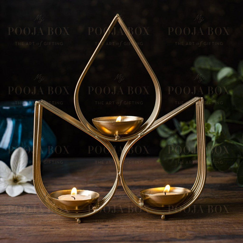 Handcrafted Akriti T-Light Holder