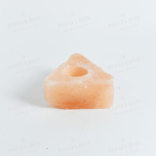 Himalayan Pink Salt Naturally Carved T-Light Lamp Salt Lamp