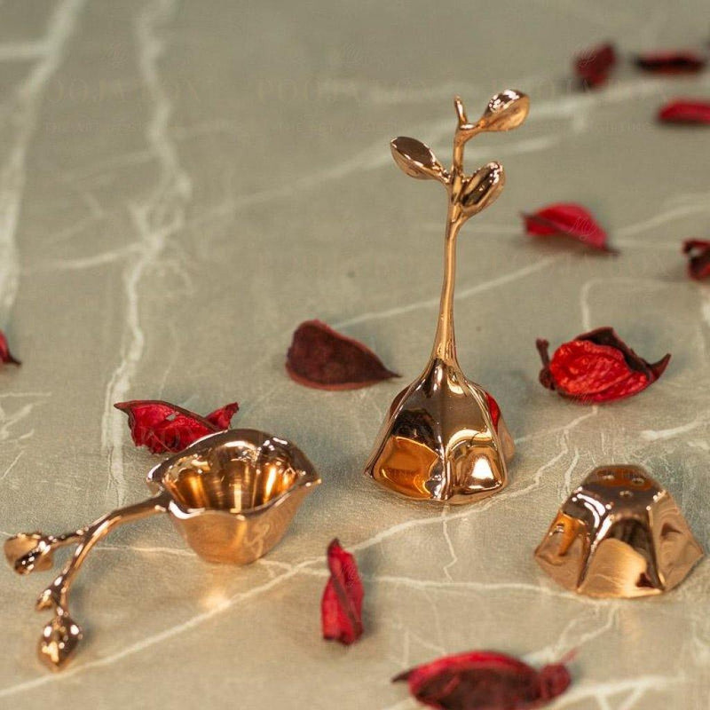Rosea Floral Pooja Set of 3