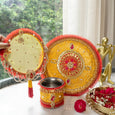 Suhagan Sunflower Karwa Chauth Thali Set