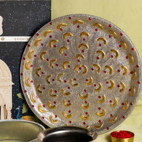 Decorative Karwa Chauth Thali Set