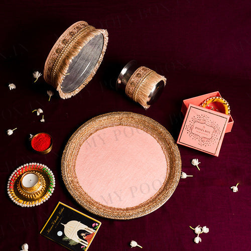 Rosie Karwa Chauth Traditional Thali Set