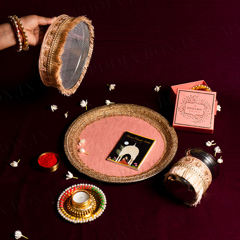 Rosie Karwa Chauth Traditional Thali Set