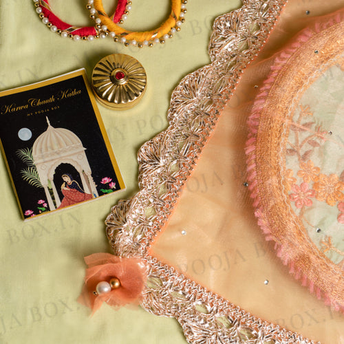 Felice Peach Thali Cover