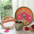 Anokhi Colorful Karwa Chauth Thali Set