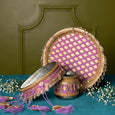 Regal Lilac Karwa Chauth Thali Set