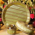 Mehendi Green Karwa Chauth Thali Set