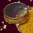 Stunning Yellow Karwa Chauth Thali Set