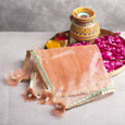 Pretty Peach Thali Cover