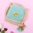 Lush Blue Thali Cover