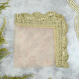 Rose Pink Beaded Thali Cover