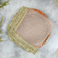 Rose Pink Beaded Thali Cover