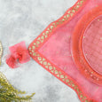 Dazzling Pink Thali Cover