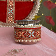 Red Karwa Chauth Thali Set