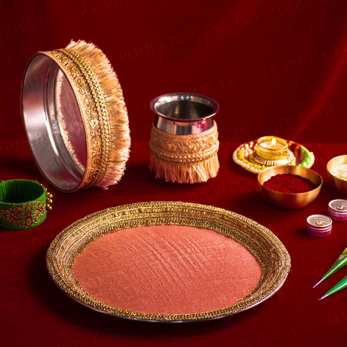 Rosie Karwa Chauth Traditional Thali Set