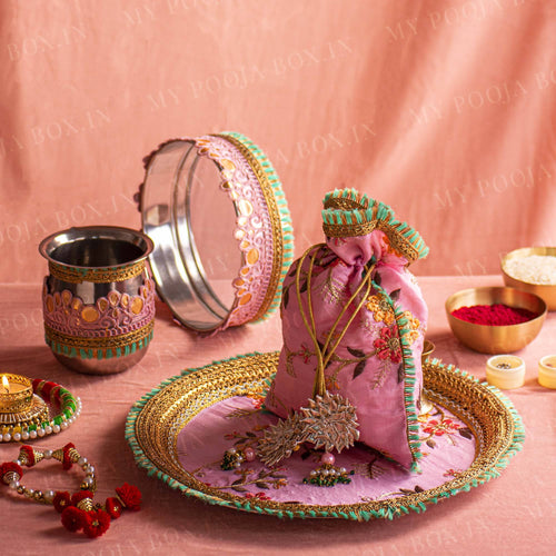 Liliane Karwa Chauth Thali Set