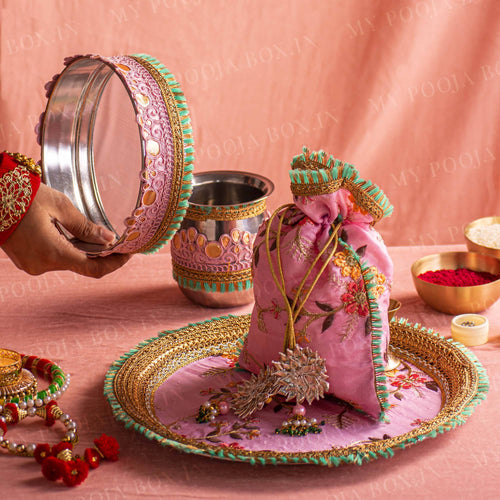 Liliane Karwa Chauth Thali Set