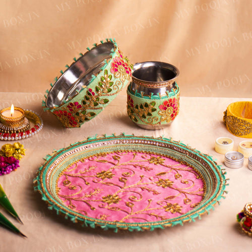 Fiorella Karwa Chauth Thali Set