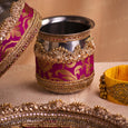 Bridal Glamorous Karwa Chauth Thali Set