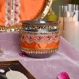 Tangerine Karwa Chauth Thali Set