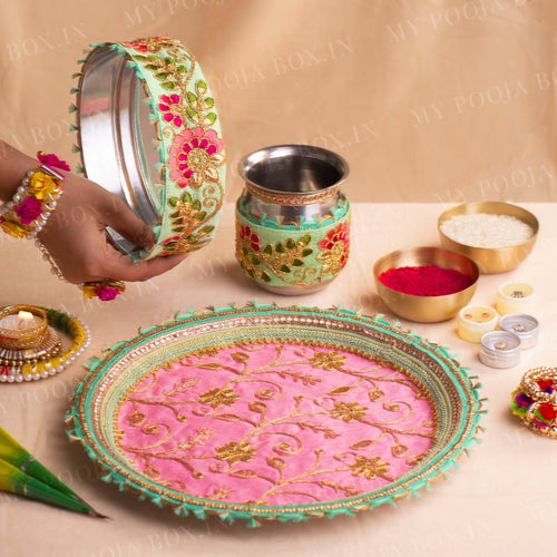 Fiorella Karwa Chauth Thali Set