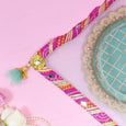 Pastel Mint Jaipuri Thali Cover