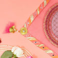 Pastel Rani Jaipuri Thali Cover Pink
