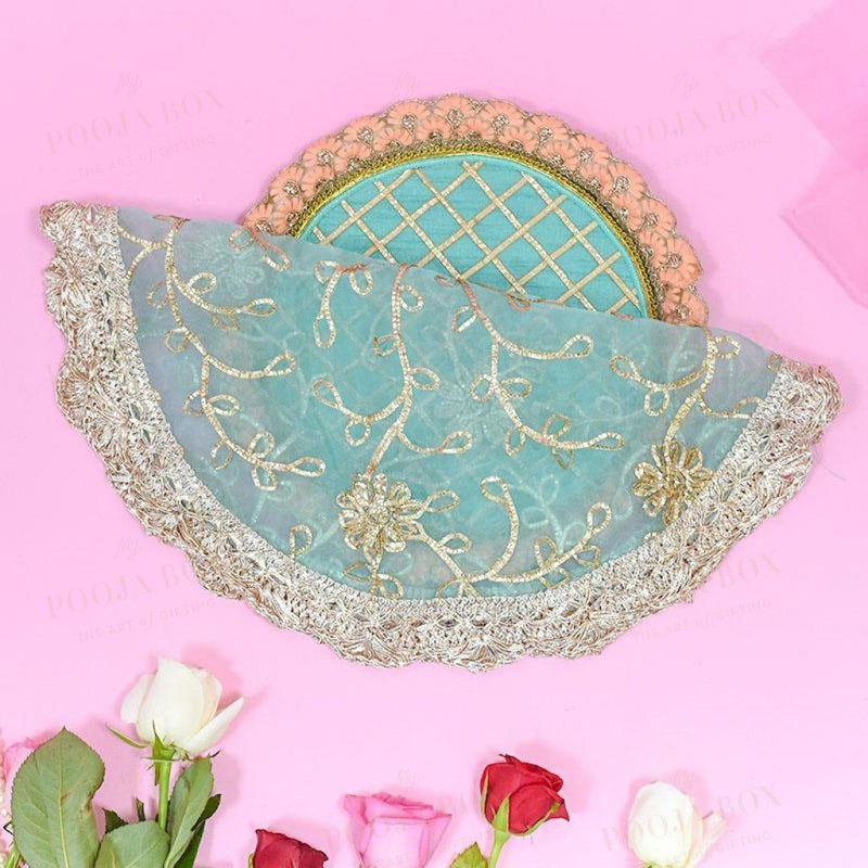 Round Thali Cover